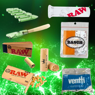 RAW Zig-Zag OCB (Odet-Cascadec-Bolloré) Juicy Jay's Elements Smoking Rizla Bob Marley JOB Bambu Skunk Brand Randy's Wired Rolling Papers TOP EZ Wider Hornet Bulldog Amsterdam Cyclones Lion Rolling Circus High Hemp Aleda Filters & Tips