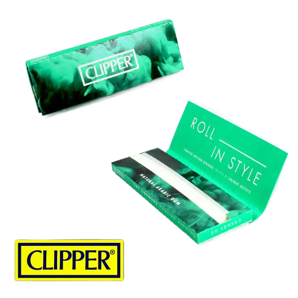 Clipper | Regular Smoking Paper | Green