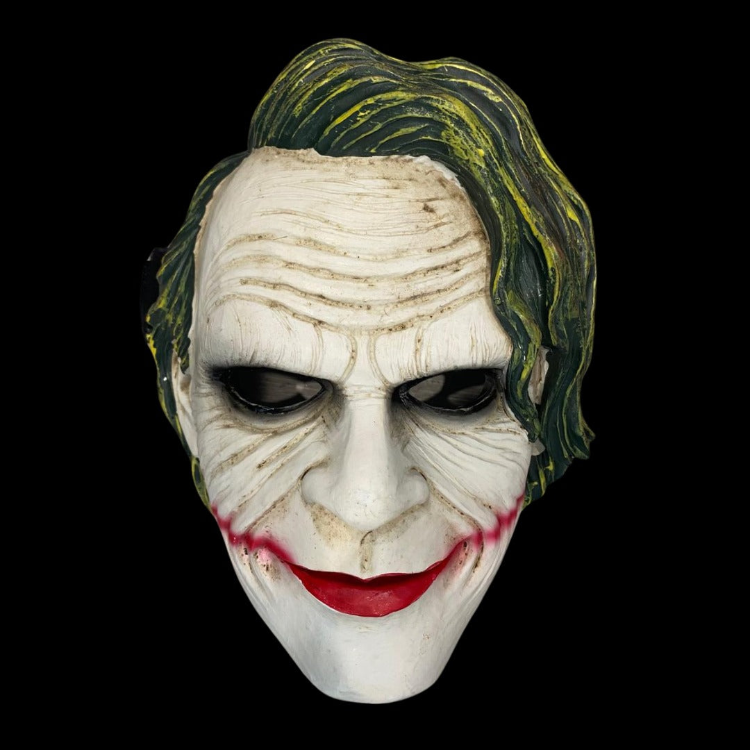 JOKER AND BATMAN Heath Ledger Halloween Ceramic Mask Batman and Robin Duo Costume