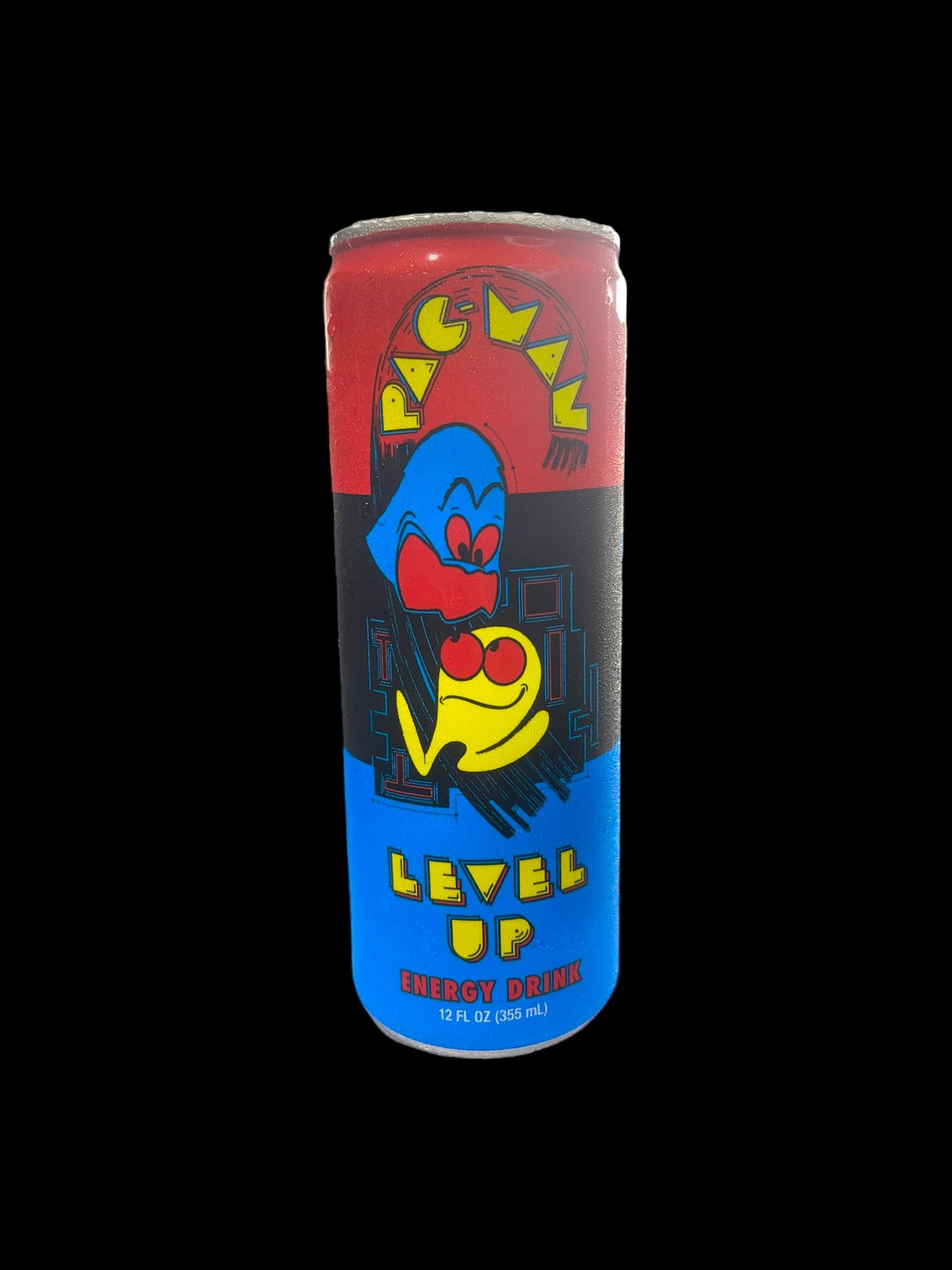 Pac Man Level Up Energy Drink