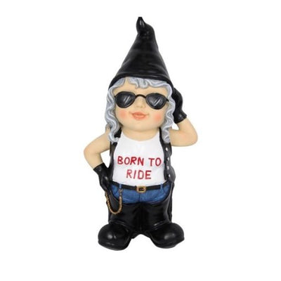 Born to Ride | Ceramic Biker Gnomes