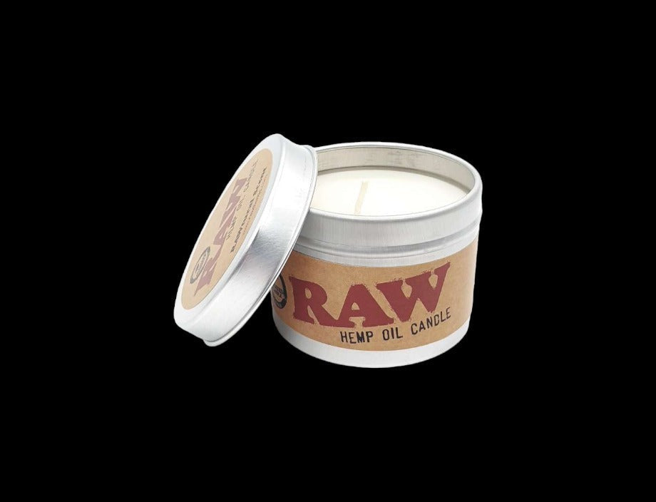 Natural Ambiance: RAW Hemp Candle