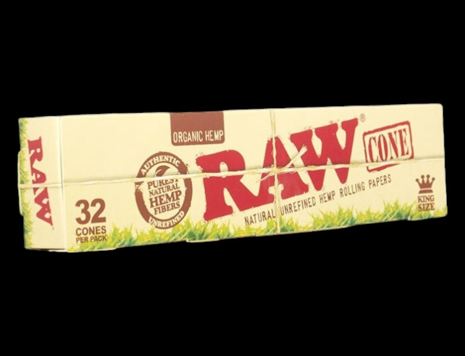 RAW Cone Basics Organic Hemp Kingsize 32 Pack