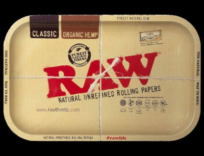 RAW Rolling Tray | Tan | RAW Classic | Small