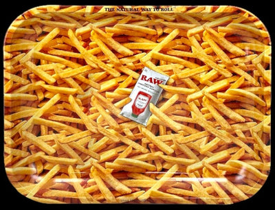 RAW Rolling Tray | RAW French Fries | Large