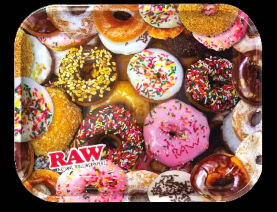 RAW Rolling Tray | RAW Donut | Large