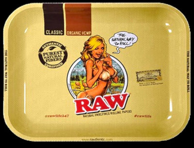 RAW Rolling Tray | RAW Bikini Babe | Large