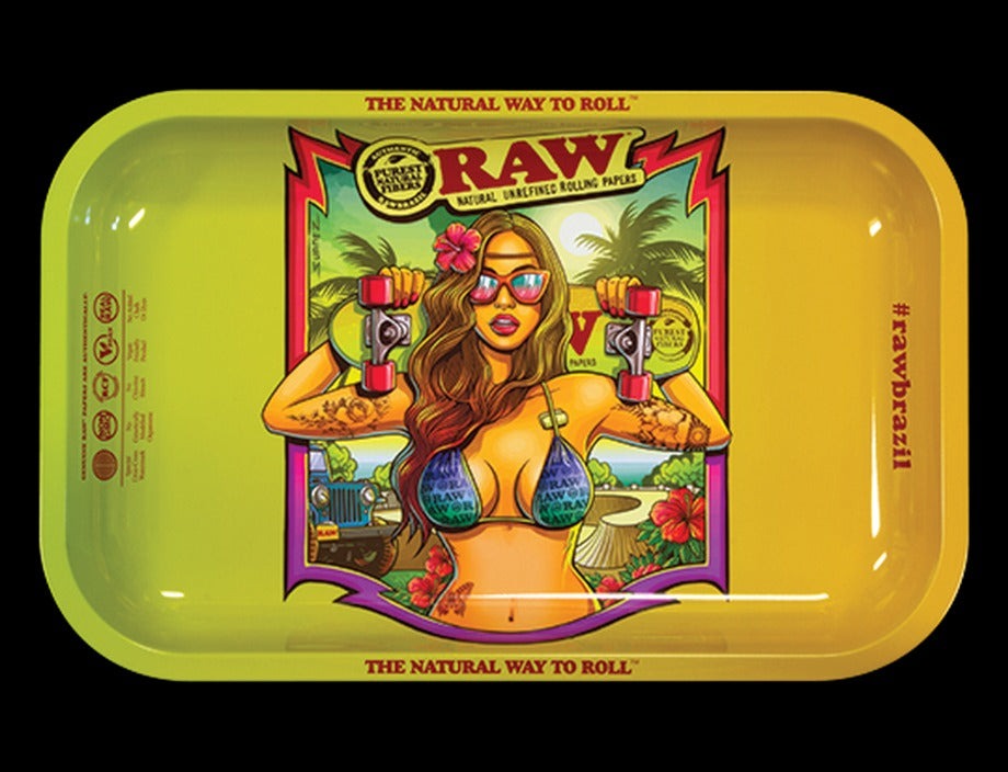 RAW Rolling Tray | Tan | RAW Brazil | Small