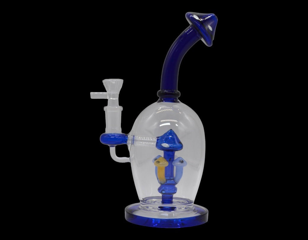 Compact Elegance: Enhance Your Sessions with the 23CM Glass Bong