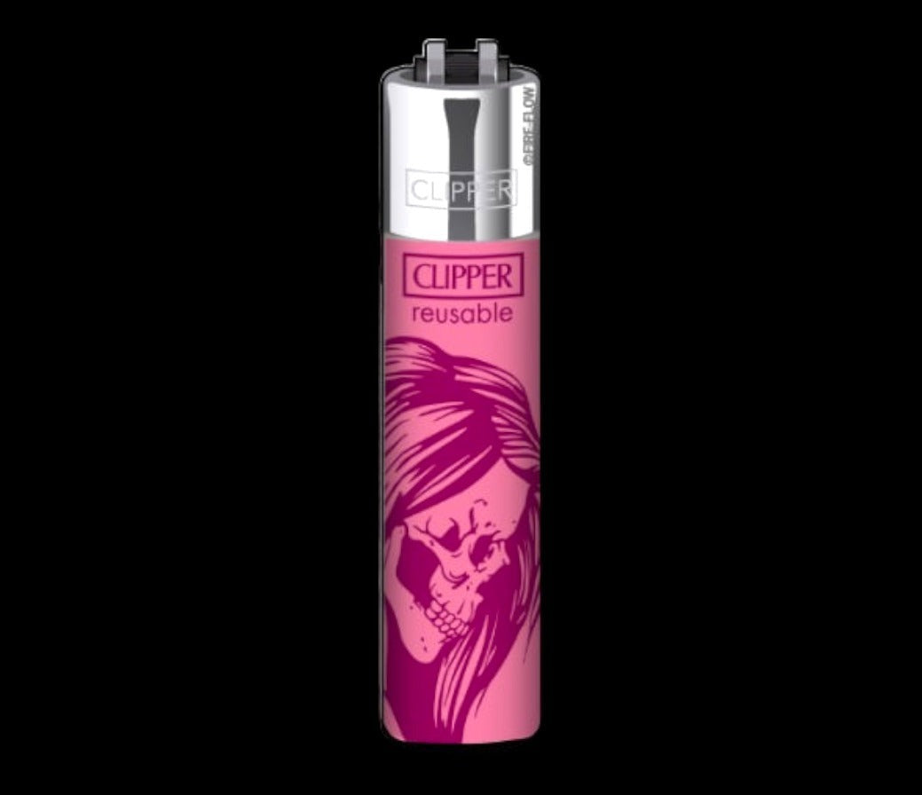 Clipper Lighter | Large | Lady Skull