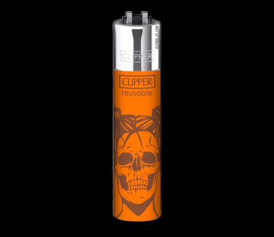 Clipper Lighter | Large | Lady Skull