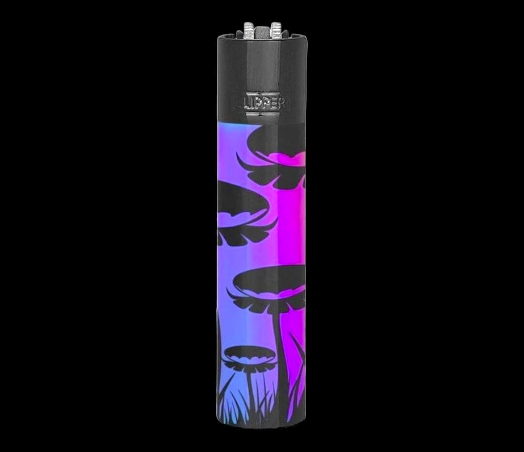 Clipper Metal Lighter | Large | Icey Mushroom