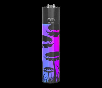 Clipper Metal Lighter | Large | Icey Mushroom