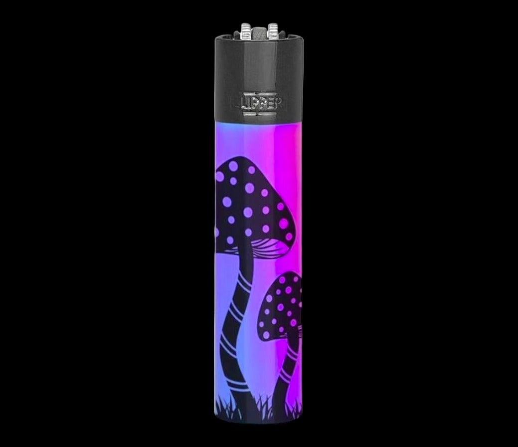 Clipper Metal Lighter | Large | Icey Mushroom