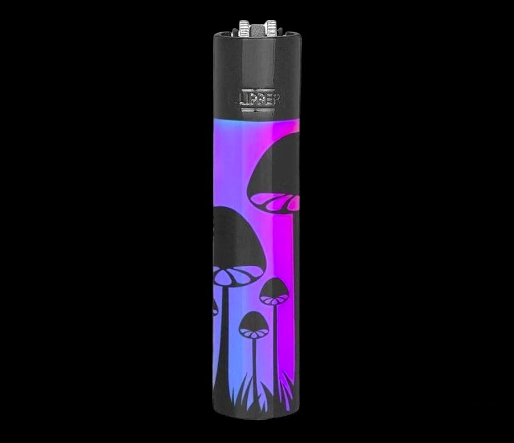 Clipper Metal Lighter | Large | Icey Mushroom