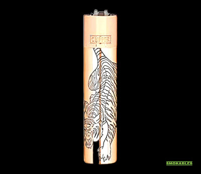 Clipper Metal Lighter | Large | Asian Animals