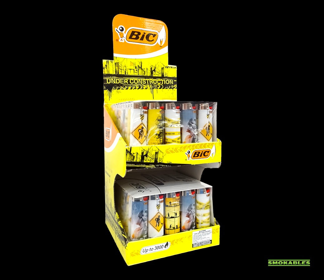 Bic J26 Maxi Lighter Tradies Display