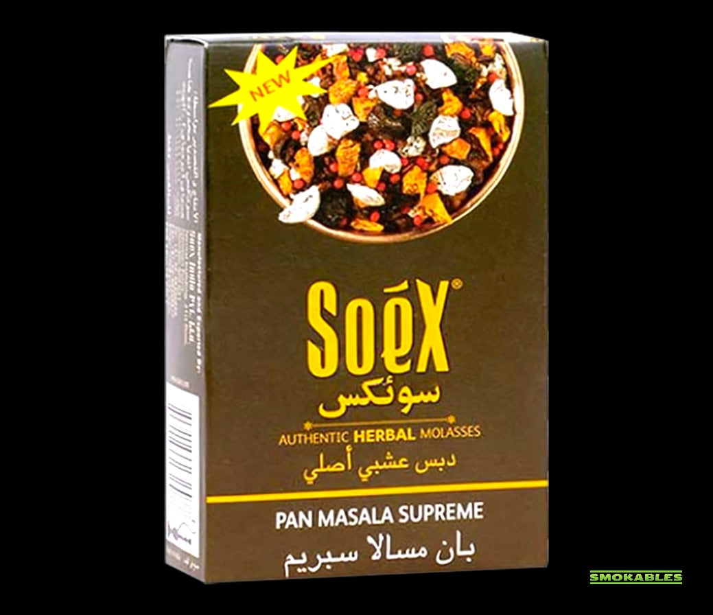 Soex Herbal Molasses is a tobacco-free and nicotine-free