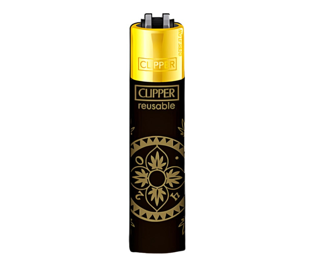 Large Clipper Lighter | Hemp Themed