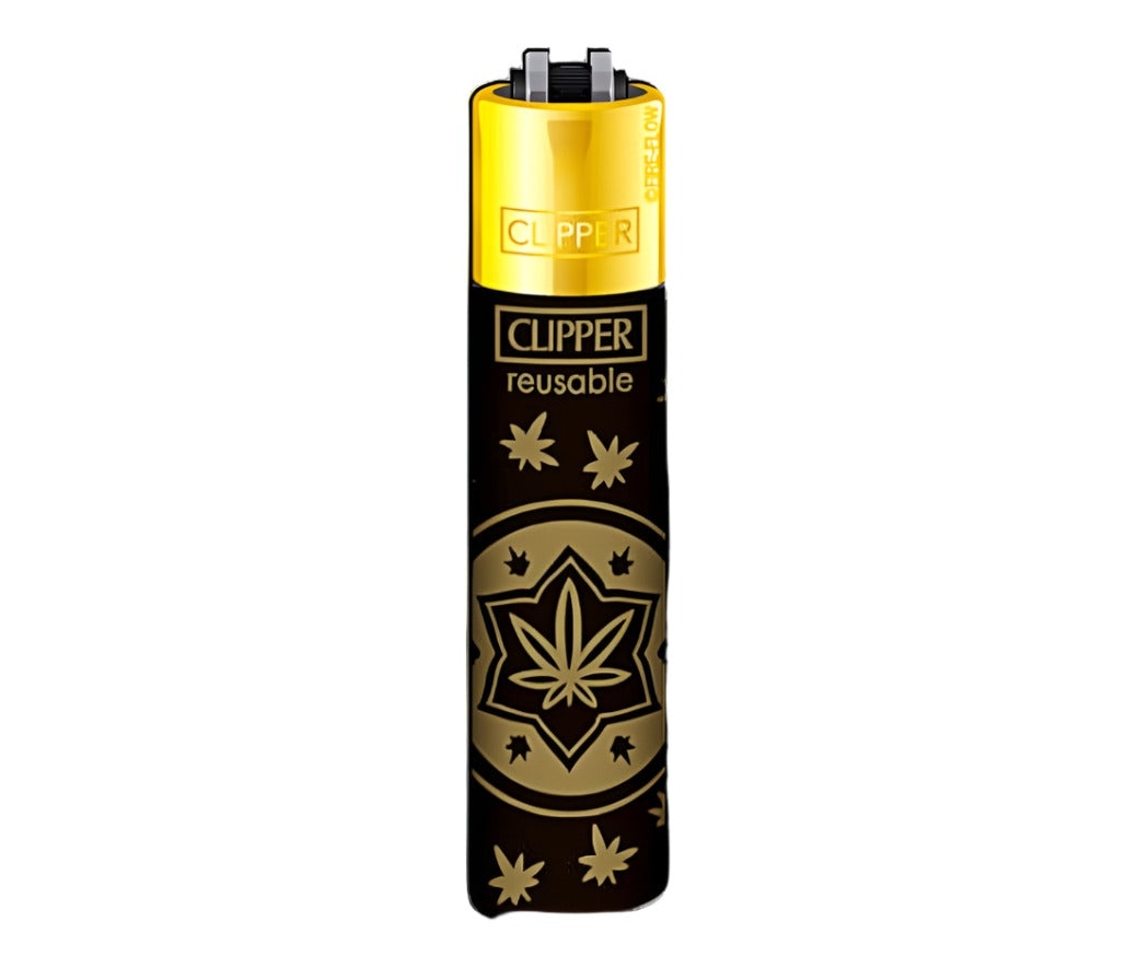 Large Clipper Lighter | Hemp Themed