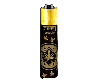 Large Clipper Lighter | Hemp Themed