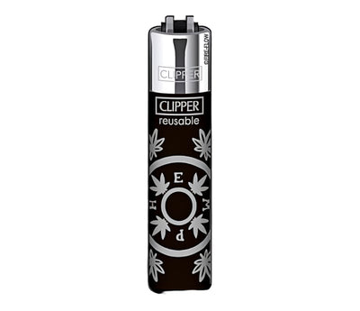 Large Clipper Lighter | Hemp Themed