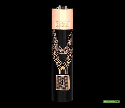 Clipper Metal Lighter | Large | Bling Chains