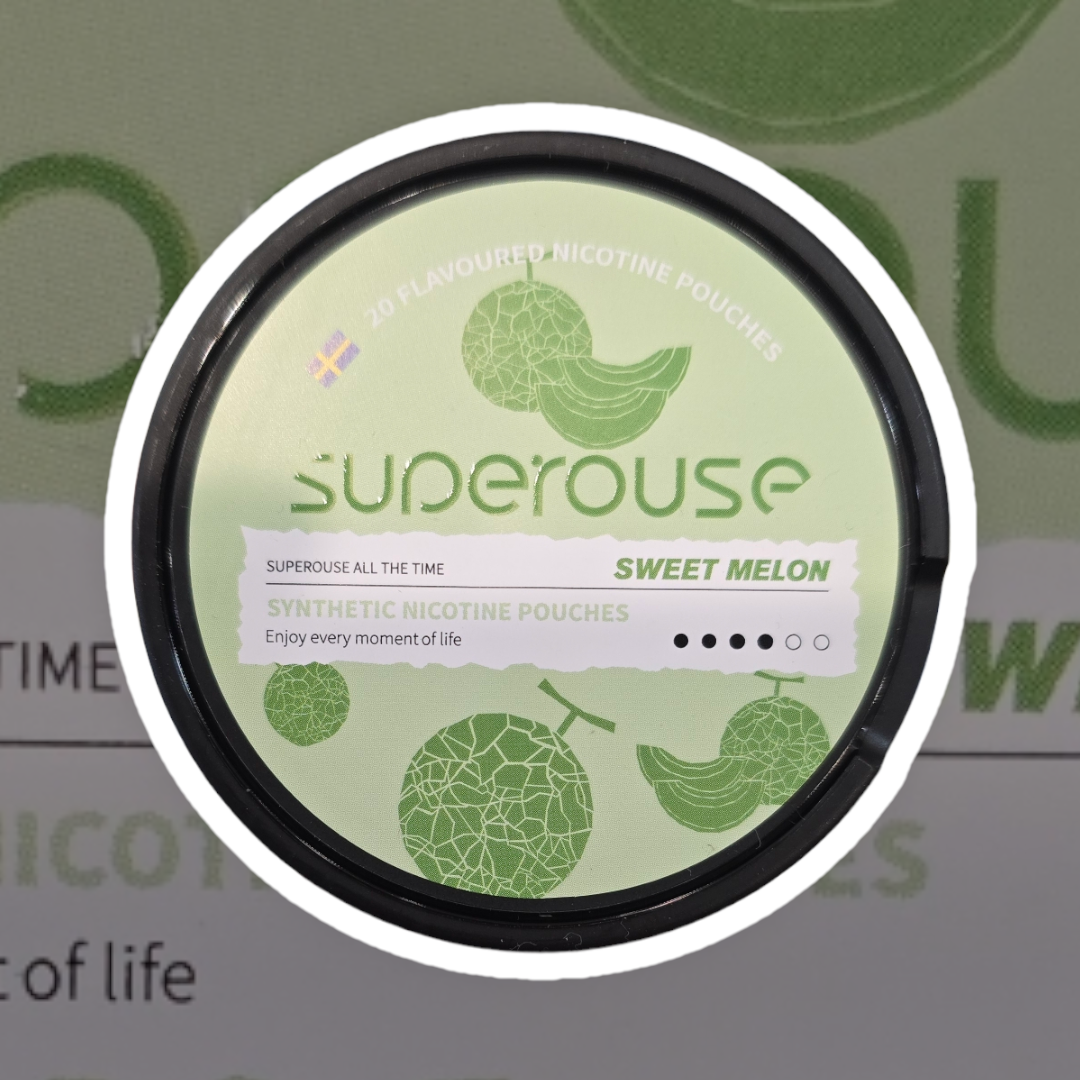 Superouse Nicotine Pouches - Sweet Melon 10mg(SNUS)