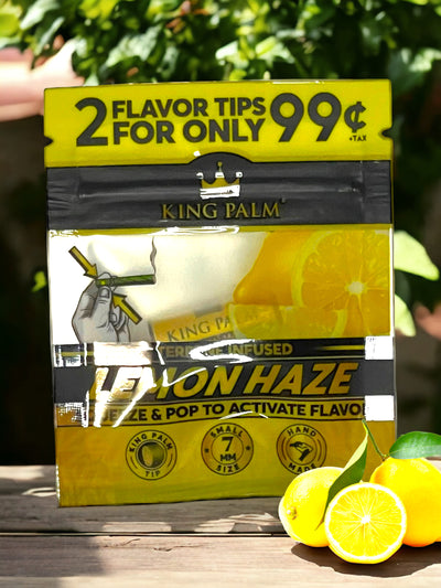 King Palm Lemon Haze Flavor Tips