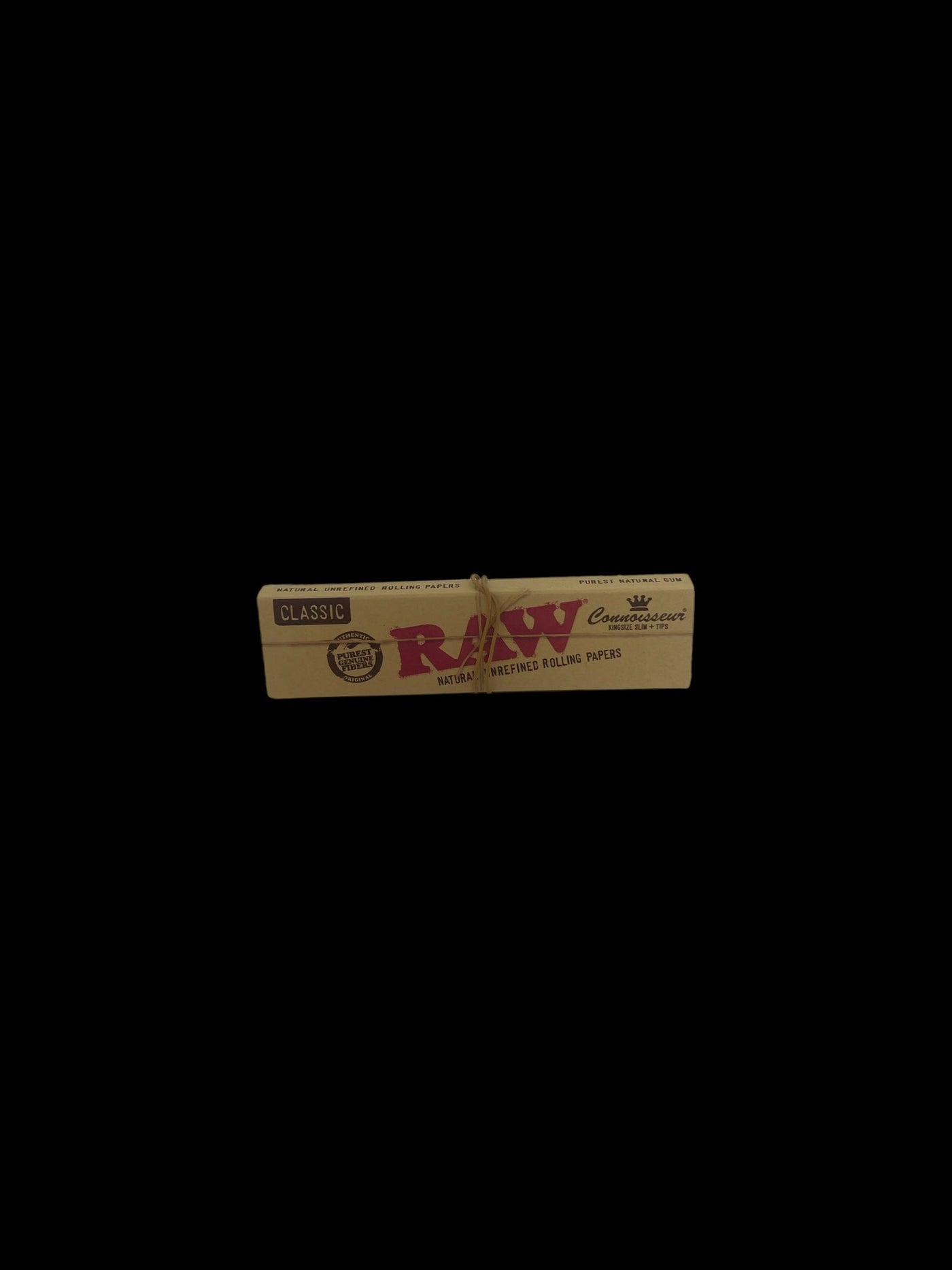 RAW Classic Kingsize Slim Rolling Papers + Tips: Premium and Practical