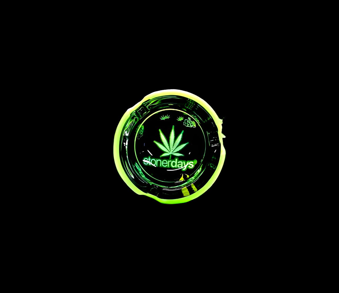 Stonerdays 85mm Glow In The Dark Ashtray