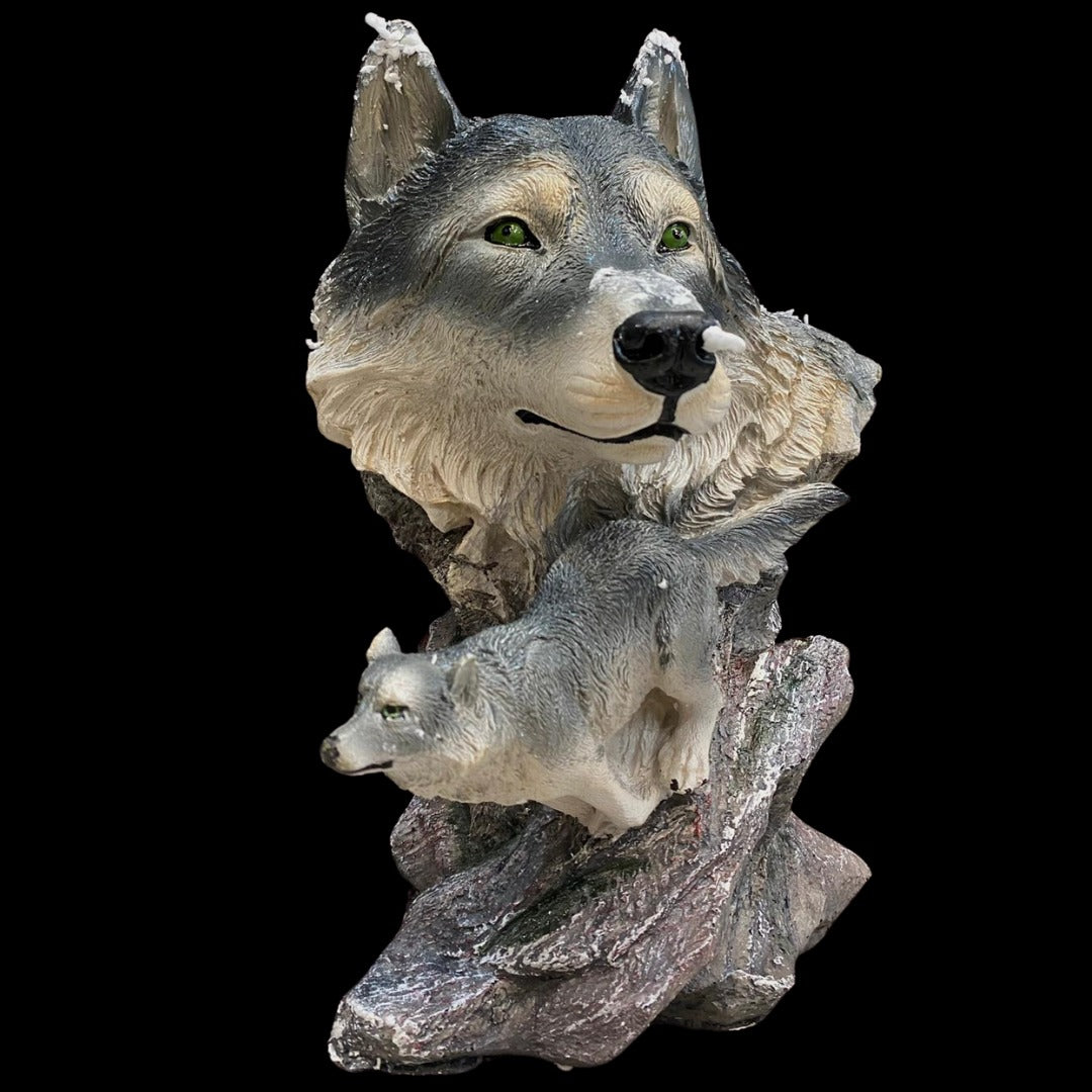 Wolf Figurine Sculpture Collectable