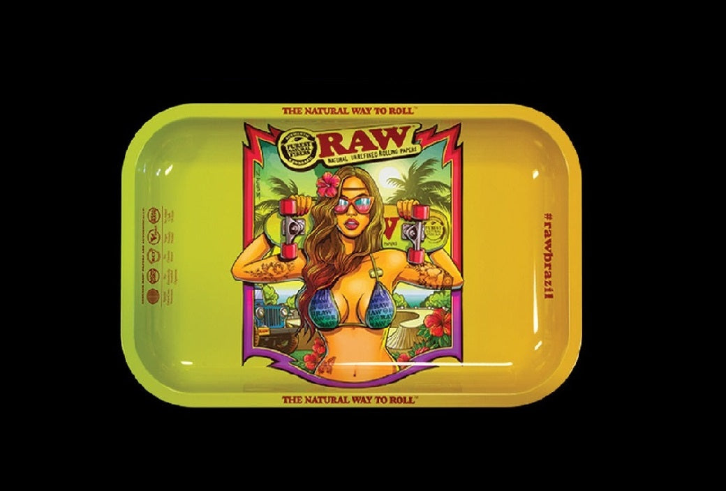 RAW Rolling Tray | Tan | RAW Brazil | Small