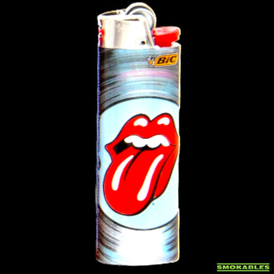 Bic J26 Maxi Lighter Rolling Stones