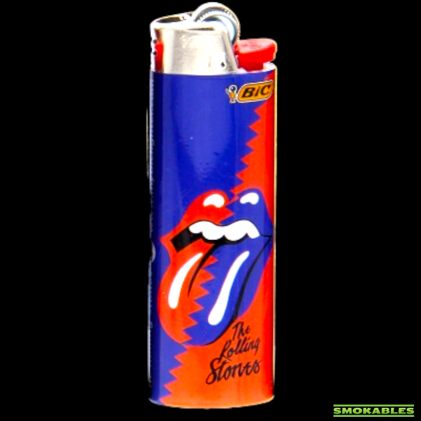 Bic J26 Maxi Lighter Rolling Stones