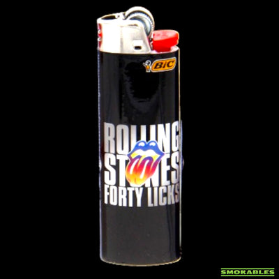 Bic J26 Maxi Lighter Rolling Stones