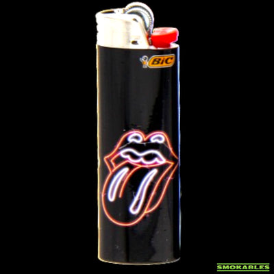 Bic J26 Maxi Lighter Rolling Stones