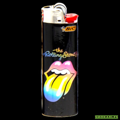 Bic J26 Maxi Lighter Rolling Stones