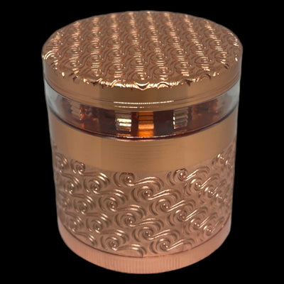 Metallic Pattern Herb Grinder