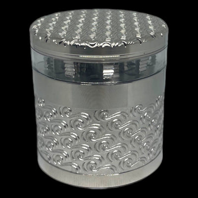 Metallic Pattern Herb Grinder