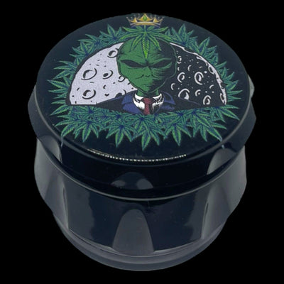 Alien XOG Labs | 4-Piece Plastic Herb Grinder | 55mm