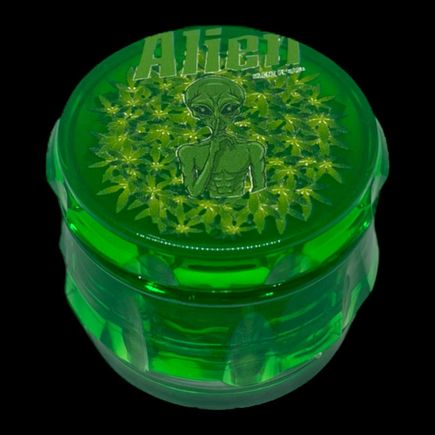 Alien XOG Labs | 4-Piece Plastic Herb Grinder | 55mm