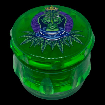 Alien XOG Labs | 4-Piece Plastic Herb Grinder | 55mm