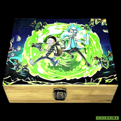 420 Gift Set | Wooden Box | Rick & Morty