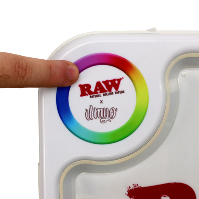 RAW Power Tray - Organize and Elevate Your Rolling Experience