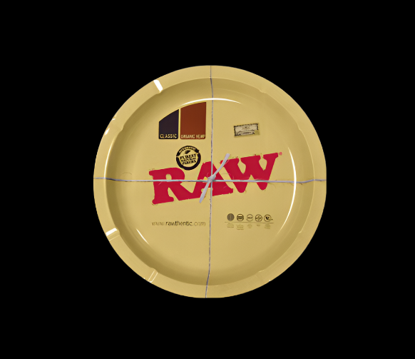 RAW Rolling Tray | Original | RAW Round Classic | Large