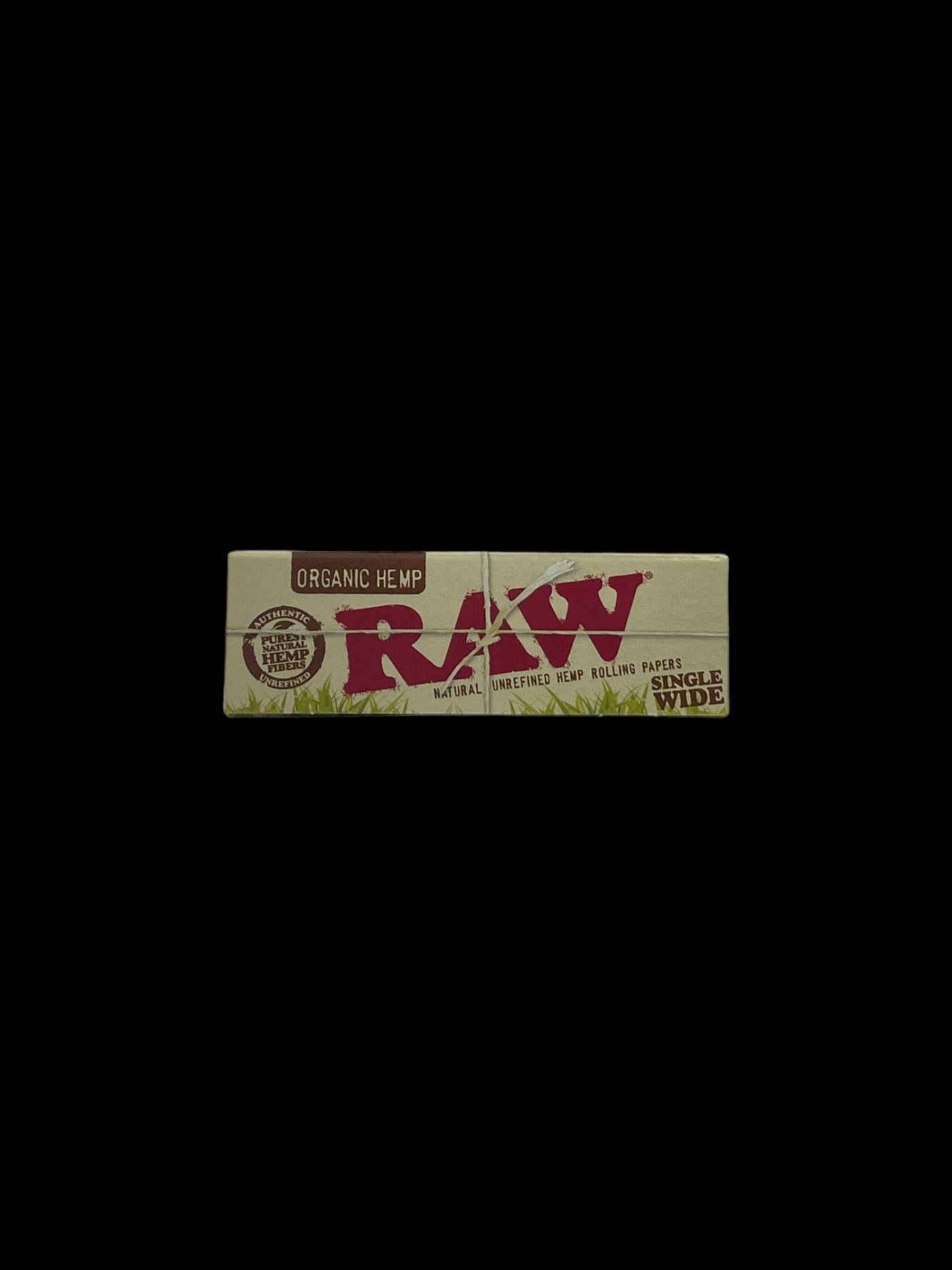 RAW Organic Hemp Single Wide Rolling Papers: Naturally Refined