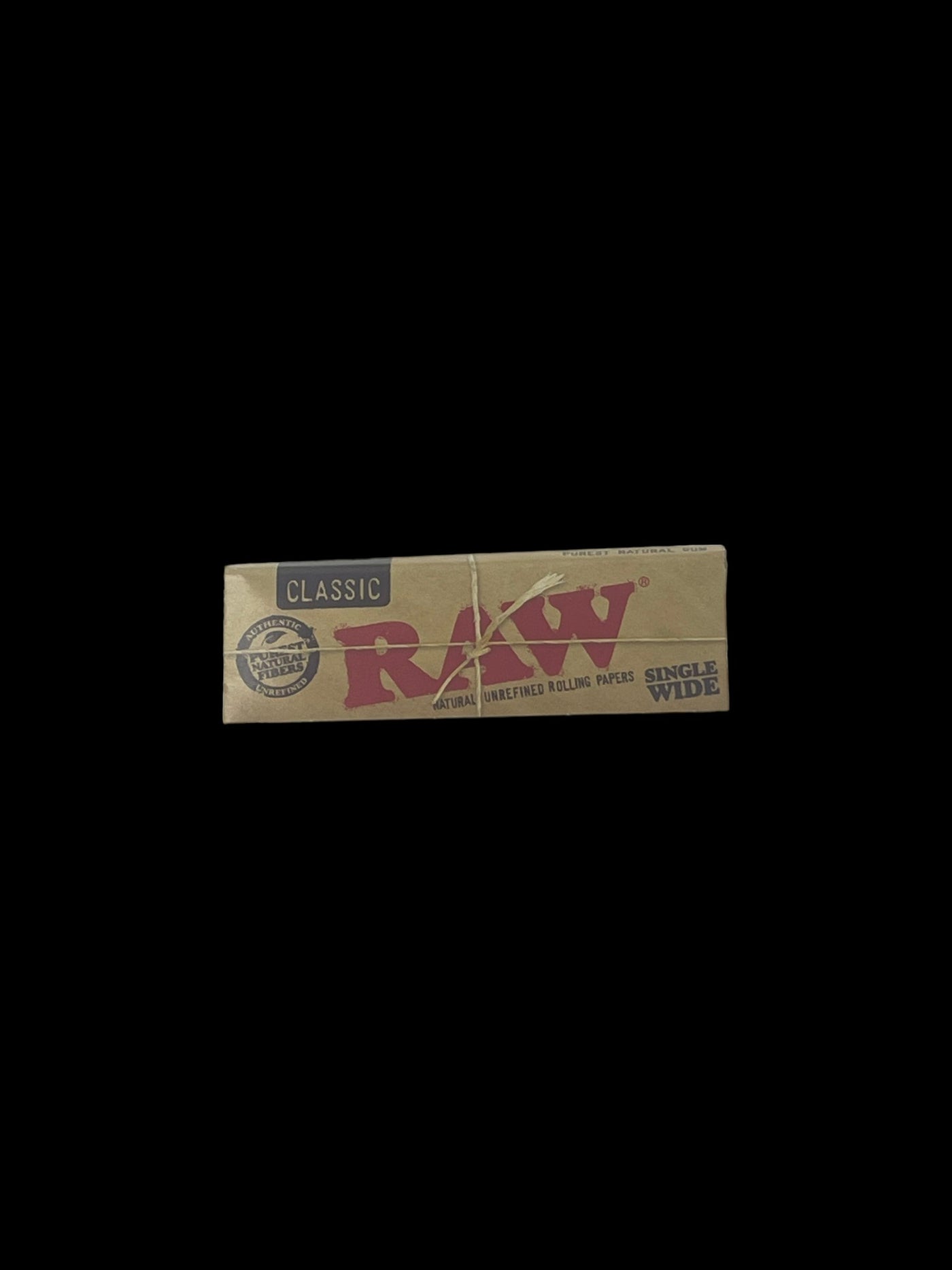 RAW Classic Single Wide Rolling Papers: Timeless Authenticity