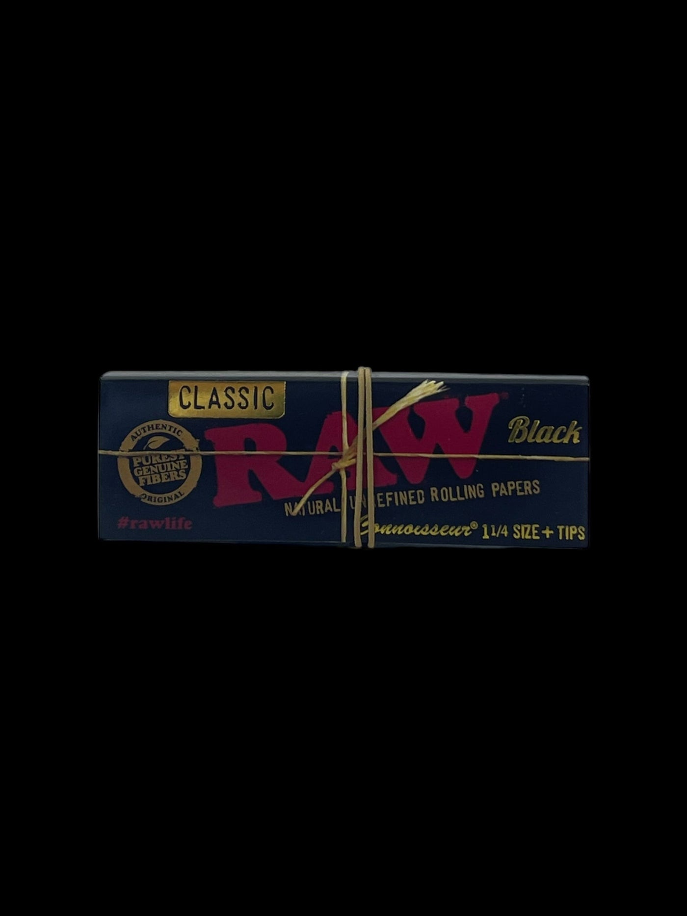 RAW Black Connoisseur 1 1/4 + Tips