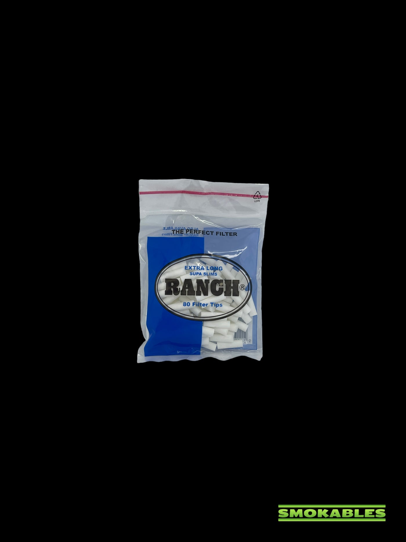 Ranch Extra Long Supa Slims 80 Filter Tips